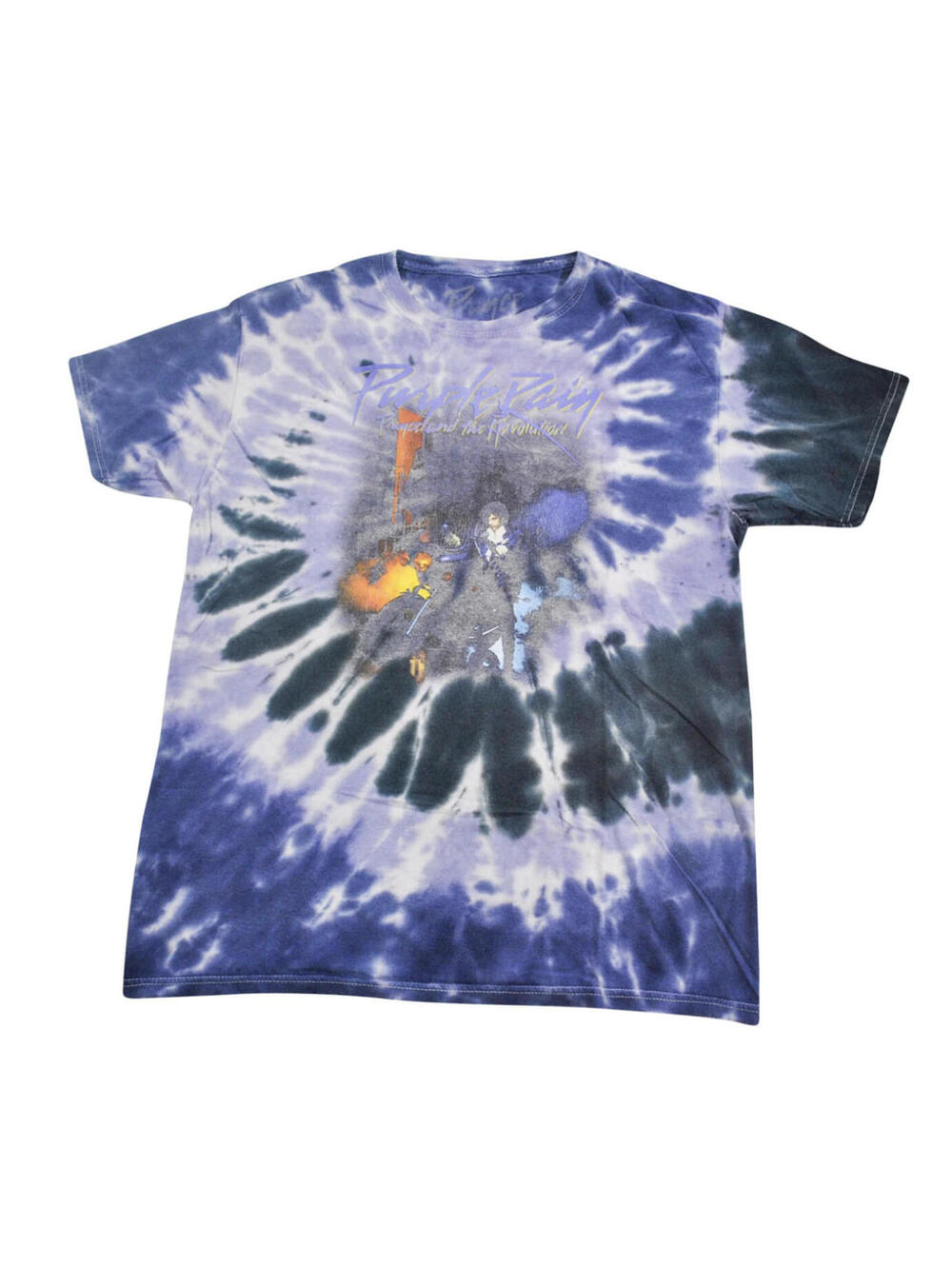 Prince Artist Purple Tye Dye Music Tour Shirt Size Small